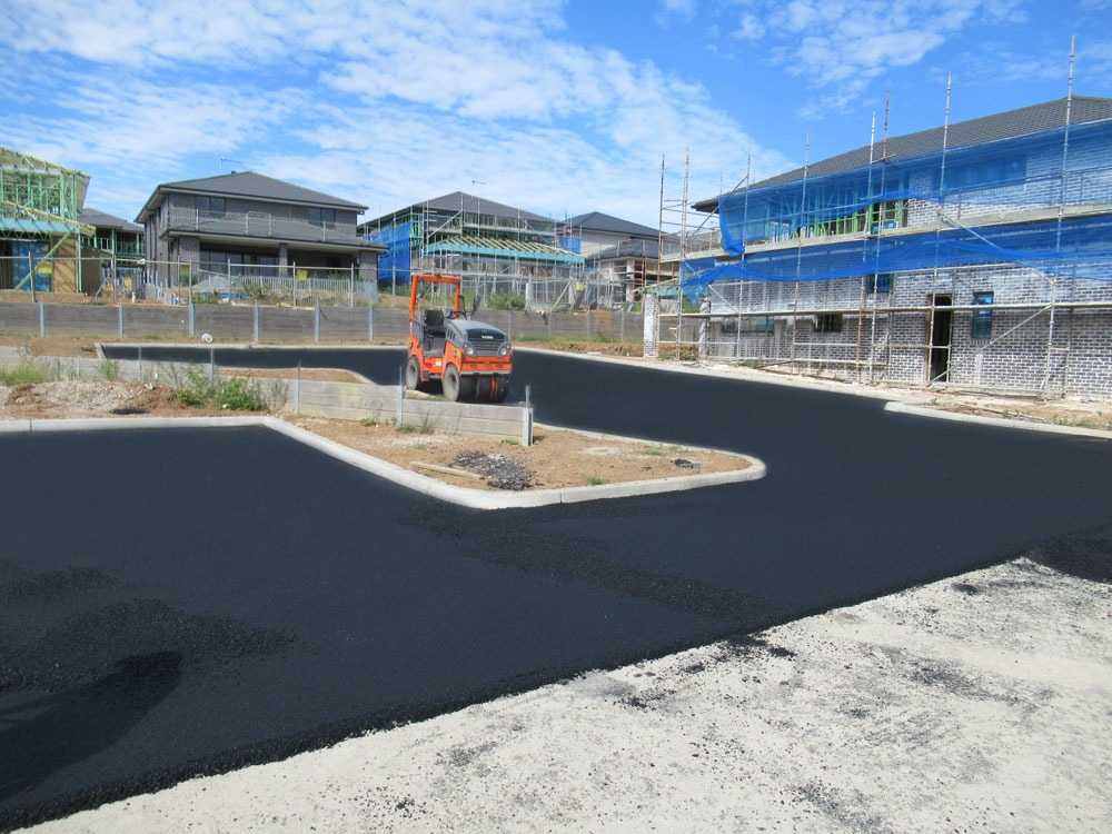 commercial asphalt application